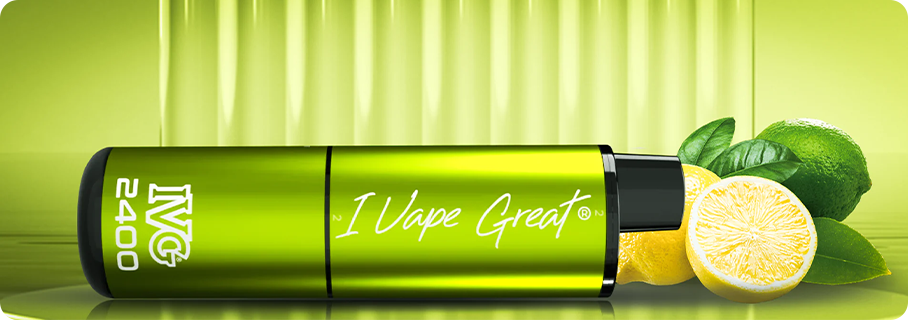 IVG Lemon & Lime 2400 Puffs Disposable Vape