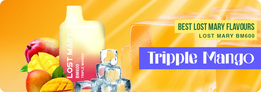 Lost Mary BM600 Triple Mango Disposable Vape