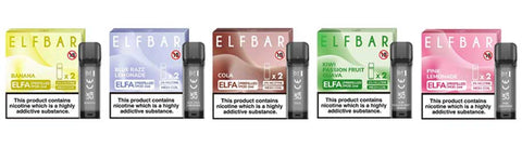 Elf Bar Elfa Pre-filled Replacement Pod (Pack Of 2)