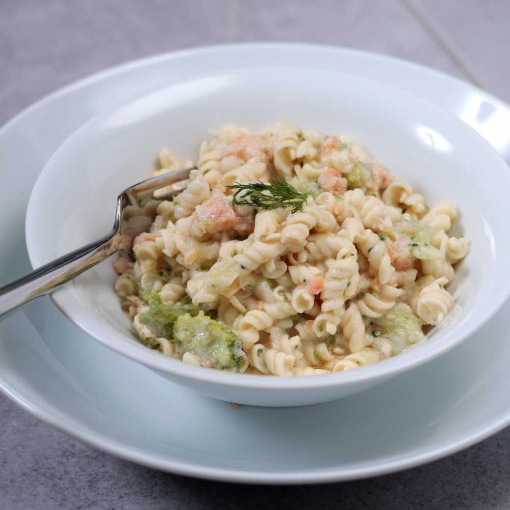 Salmon and Broccoli Pasta - 800g (8 Servings) - Freeze Dried Long Life –  Peak Supps