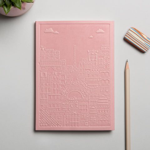 The City Works Layflat Journal - Paris in Pink
