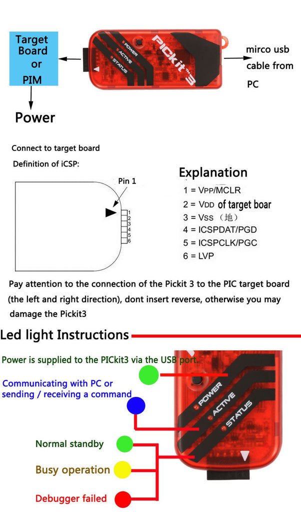 pickit 3 programmer debugger