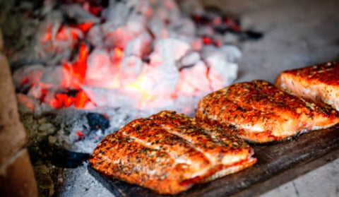 Wood Fired Cedar Plank Salmon