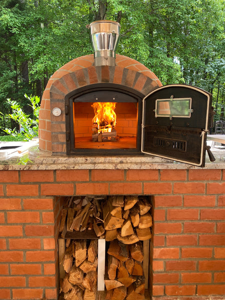 Use the right kind of wood for your wood fired pizza oven