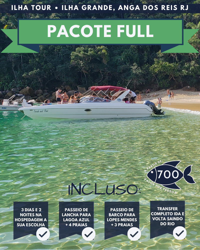 Pacote Full Ilha Tour Pacotes Ilha Grande 