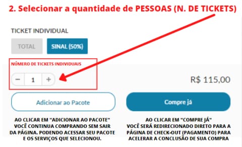 PASSO 02 PARA COMPRAR NA ILHA TOUR RJ