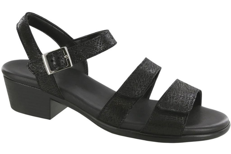Product image of the Savanna SAS dress sandal in Web Black
