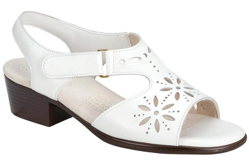 Product image of the Sunburst SAS dress sandal in White