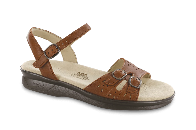 Product image of the Duo SAS walking sandal in Auburn