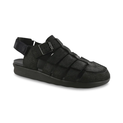 Product image of the Endeavor velcro shoe in Iron from SASNola