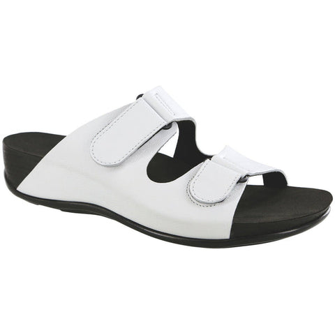 Product image of the Seaside velcro sandal in Chalk from SASNola