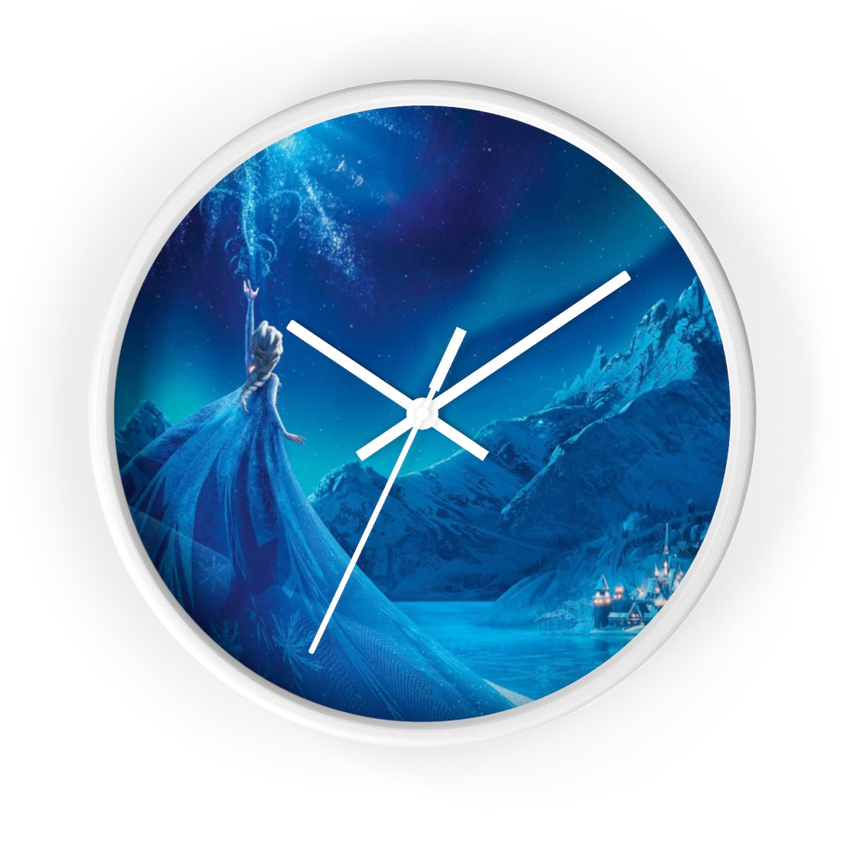 Frozen Elsa Wall Clock All Bits Disney