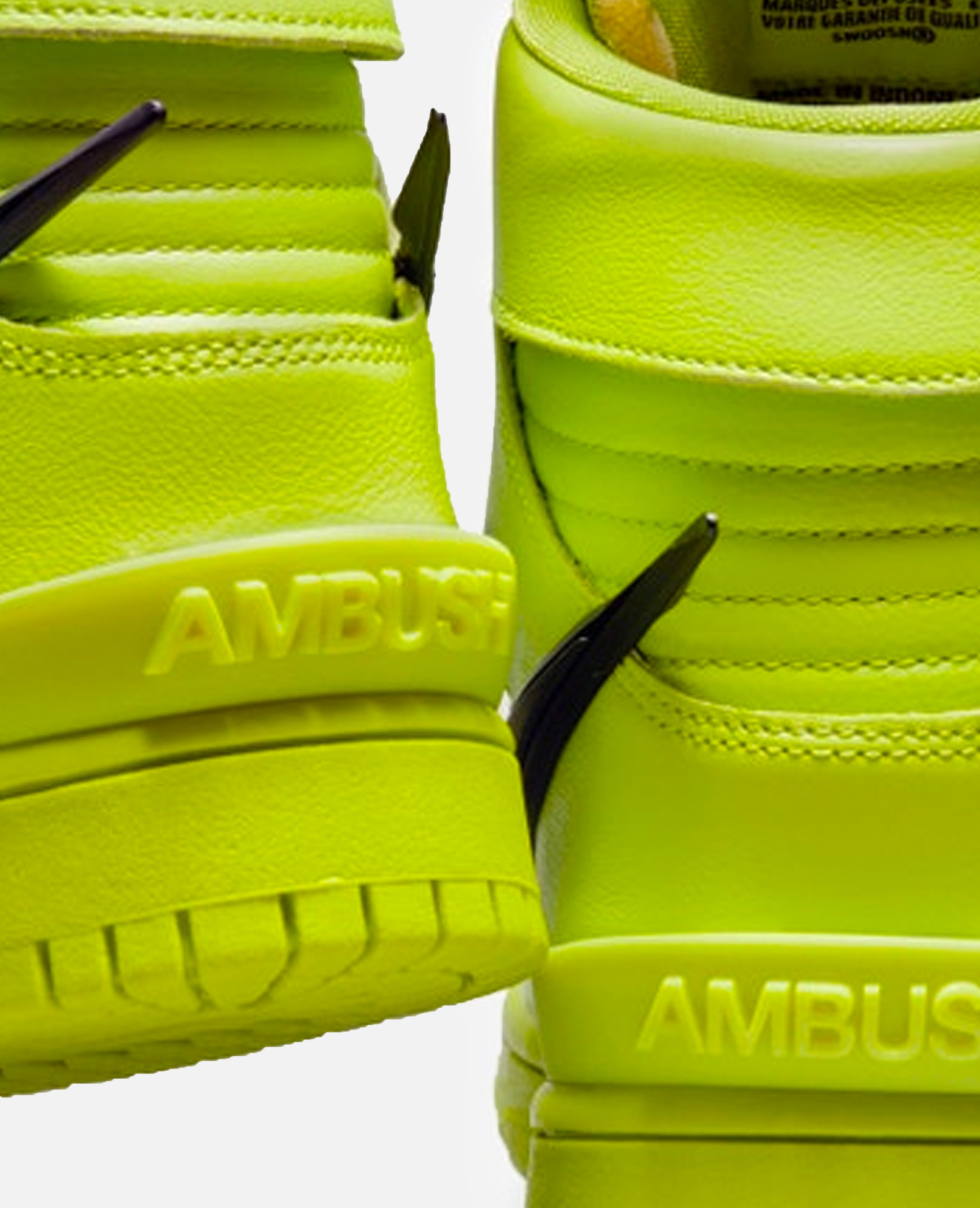 Nike x Ambush Dunk High (Atomic Green/Black-Flash Lime)