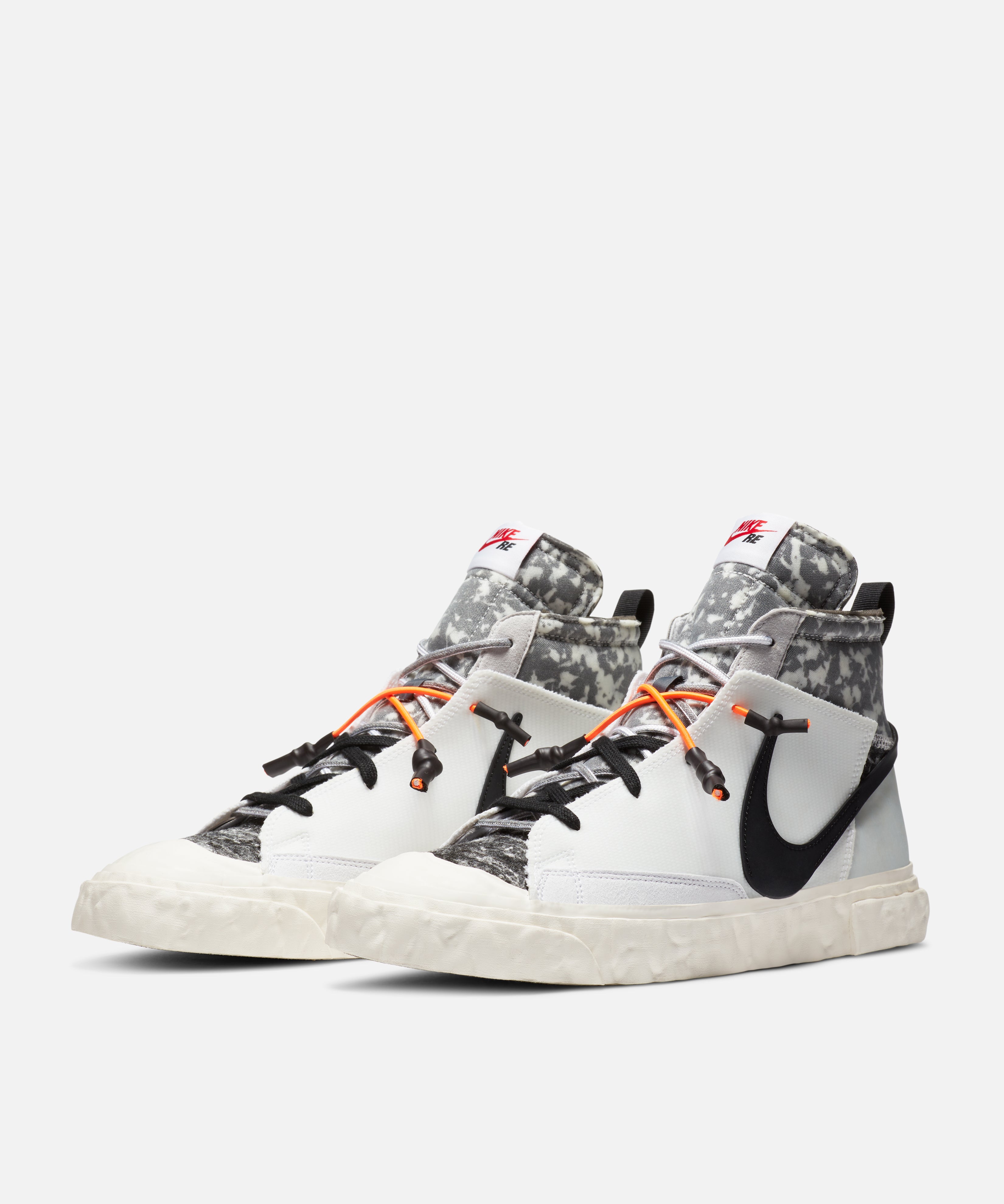 Nike x Readymade Blazer Mid (White/Black-Pure Platinum-Total Orange)