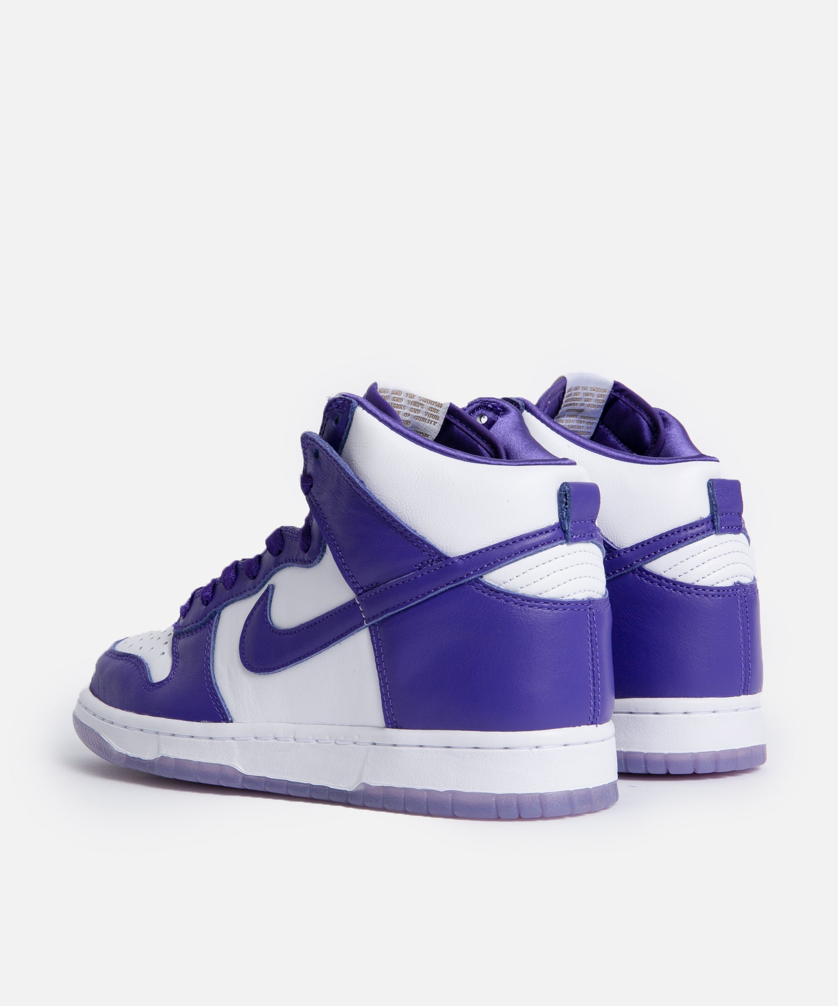 WMNS Nike Dunk High SP (White/Varsity Purple) – Patta