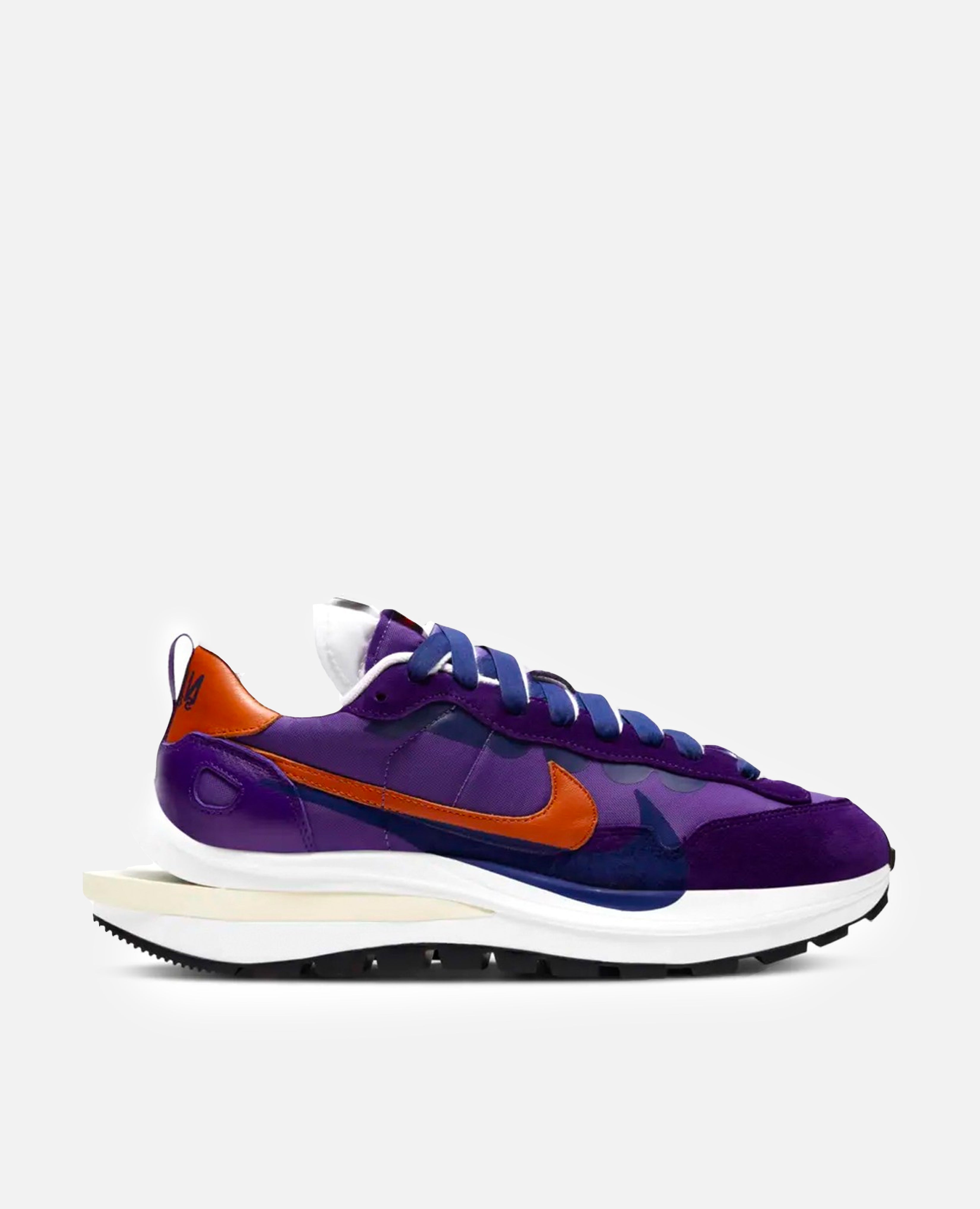 Nike x Sacai VaporWaffle (Dark Iris/Campfire Orange-White) – Patta