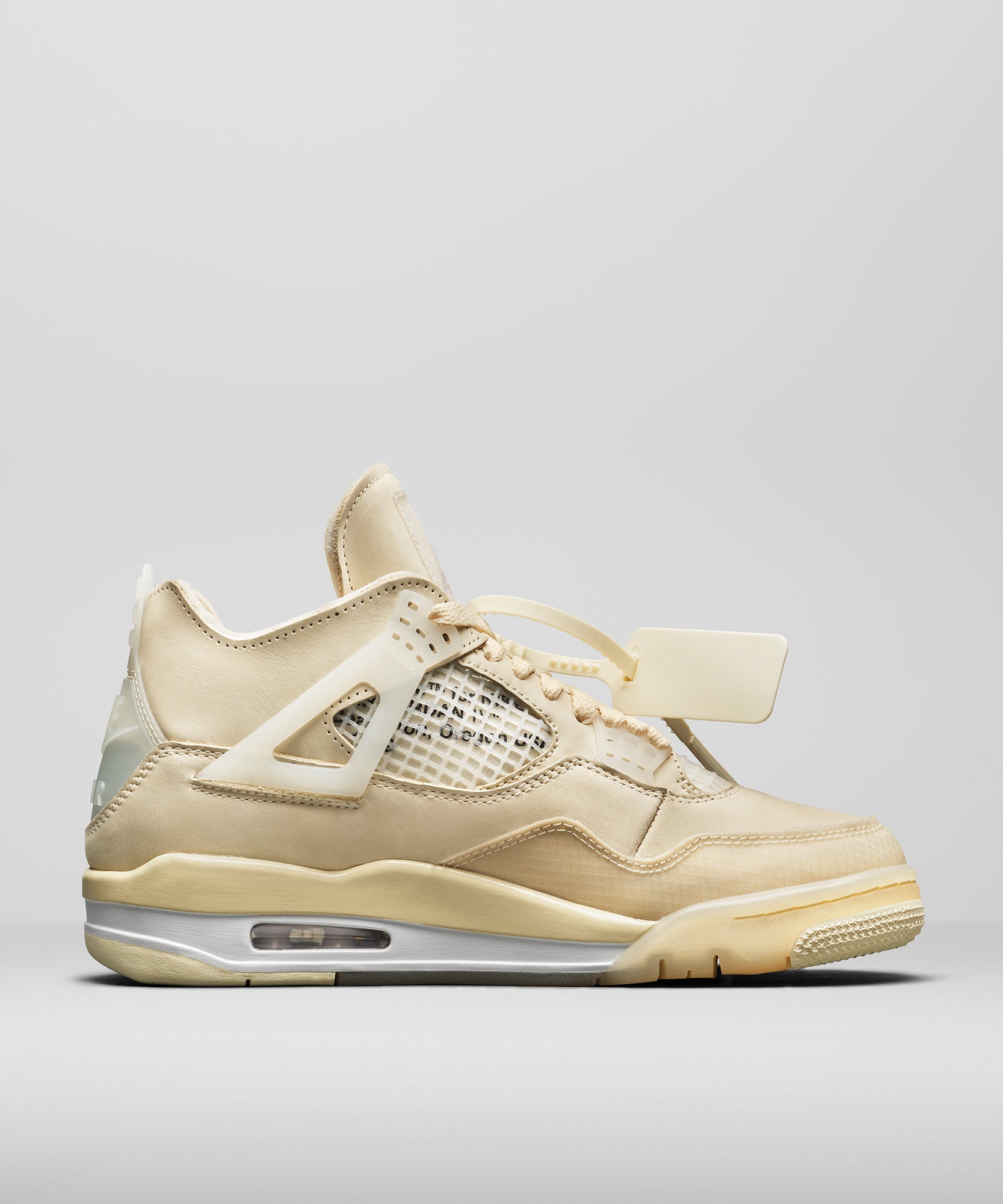 Air Jordan 4 WMNS x Off White (Sail 