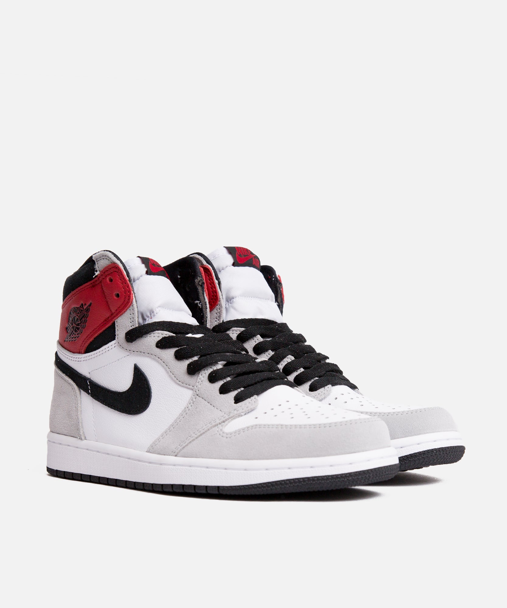 Retro High OG (White/Black-Lt Smoke Grey-Varsity Red) – Patta