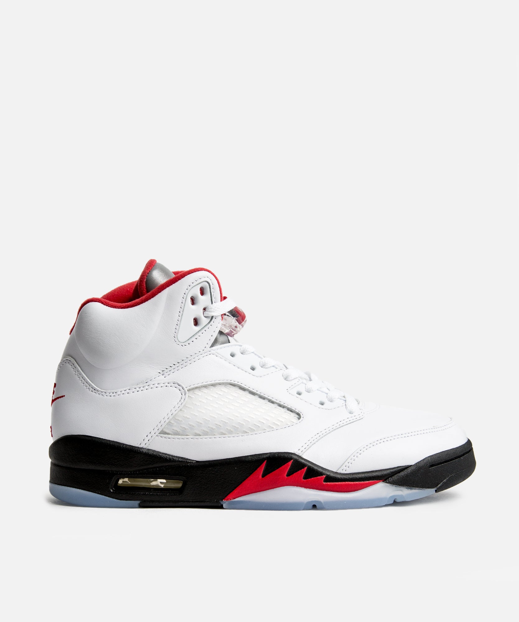 Air Jordan 5 Retro (True White/Fire Red 