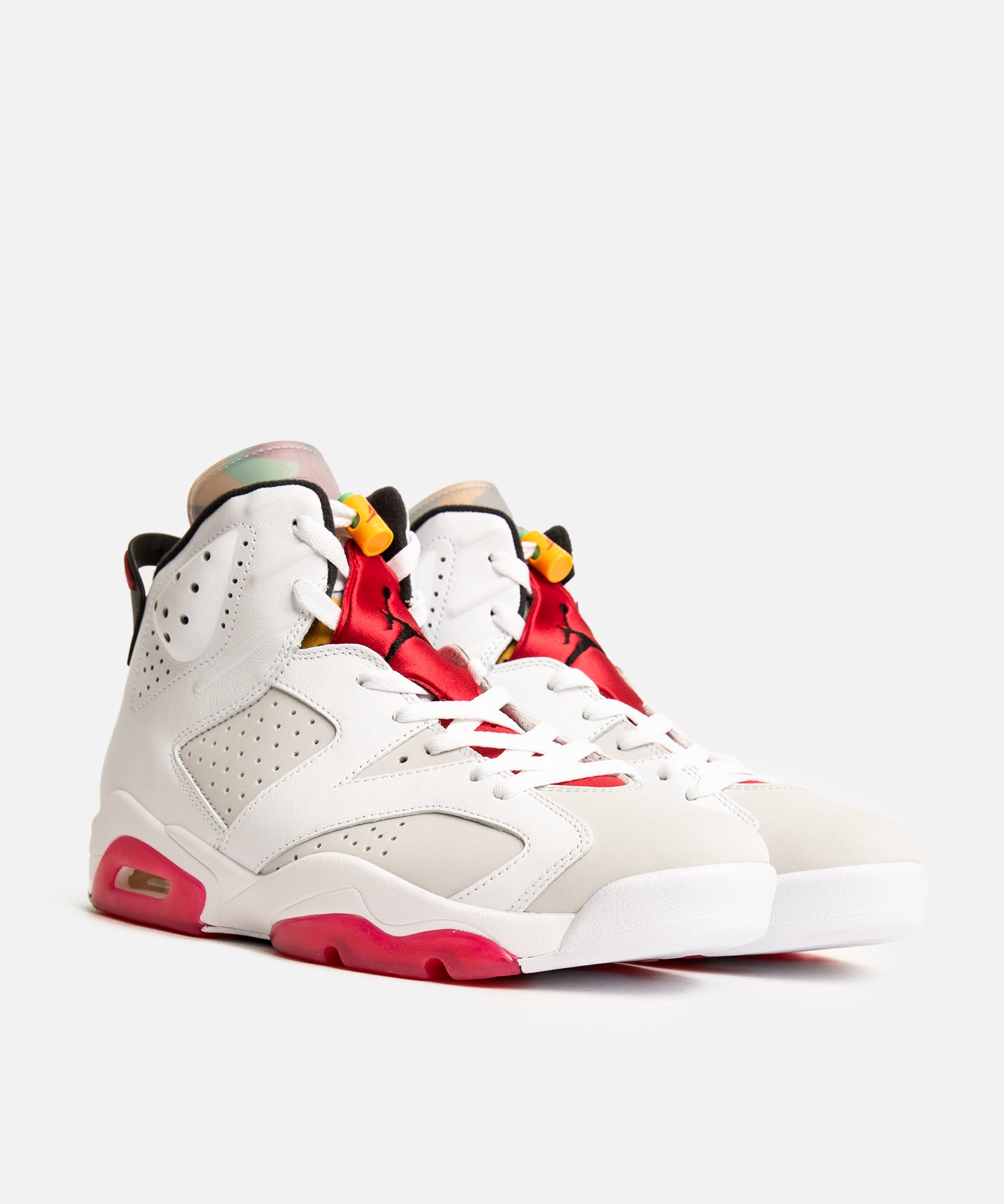 jordan 6 red white grey