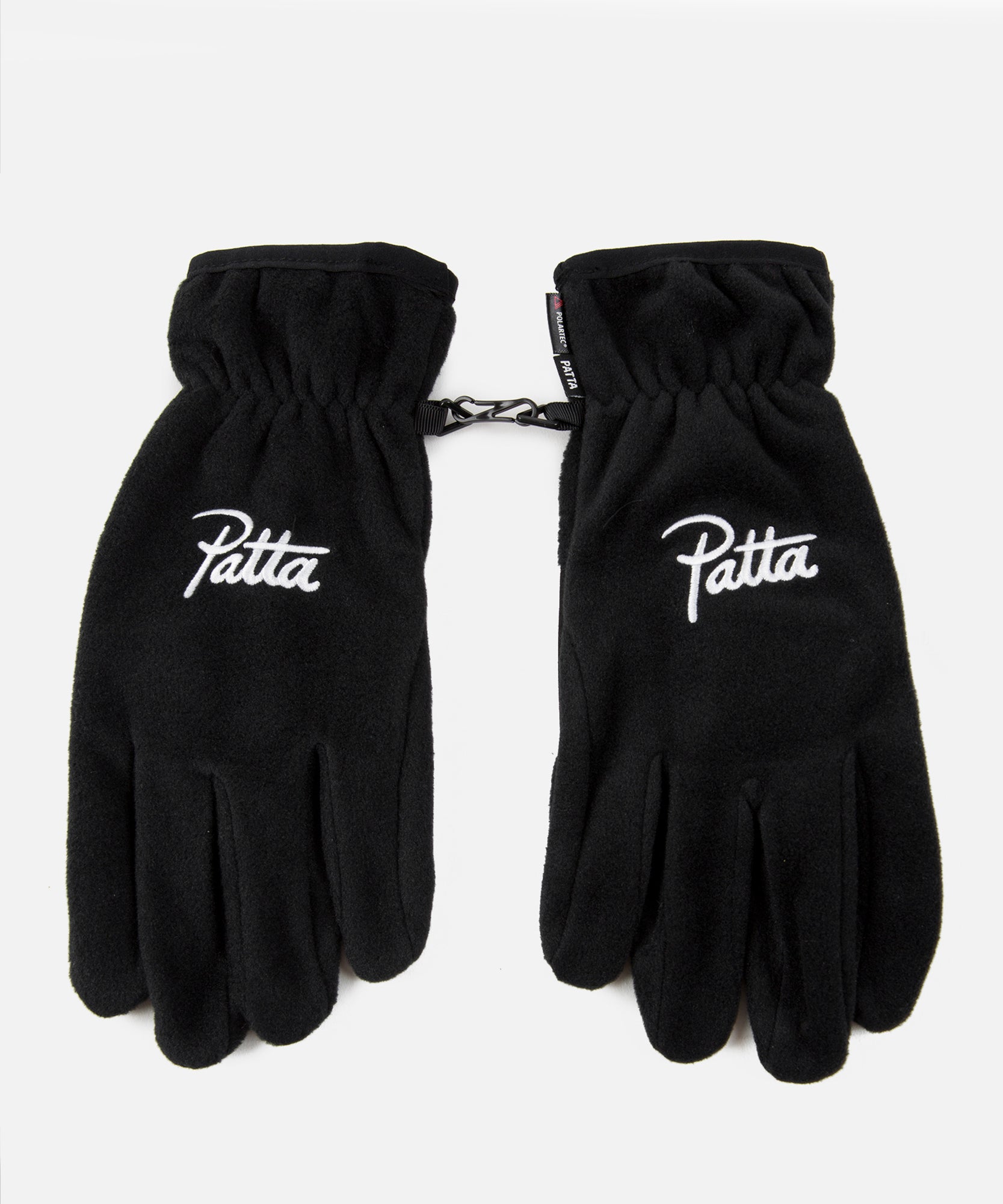Patta Polartec Gloves (Black/Black)