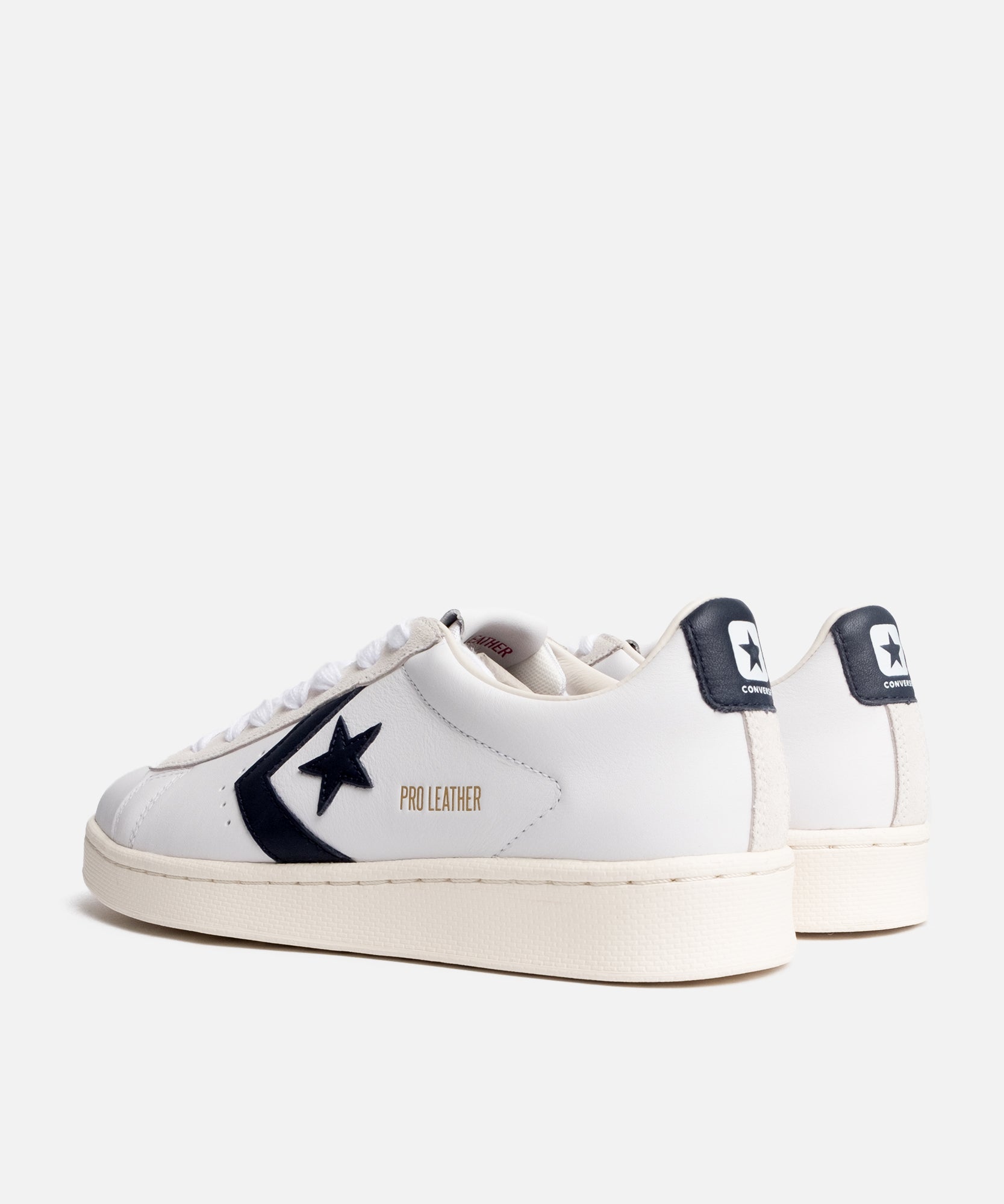 converse pro leather egret white