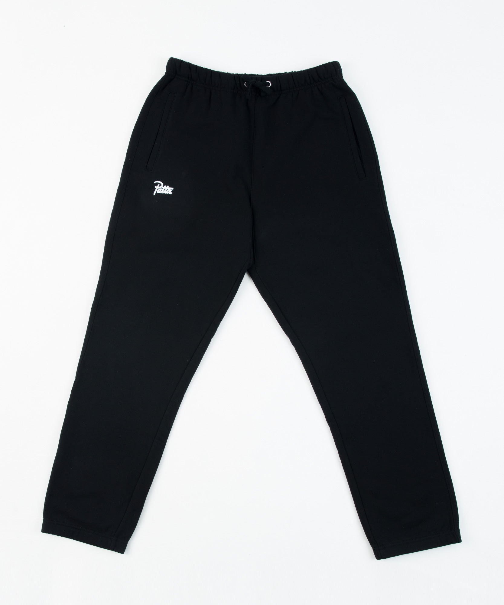 basic black joggers