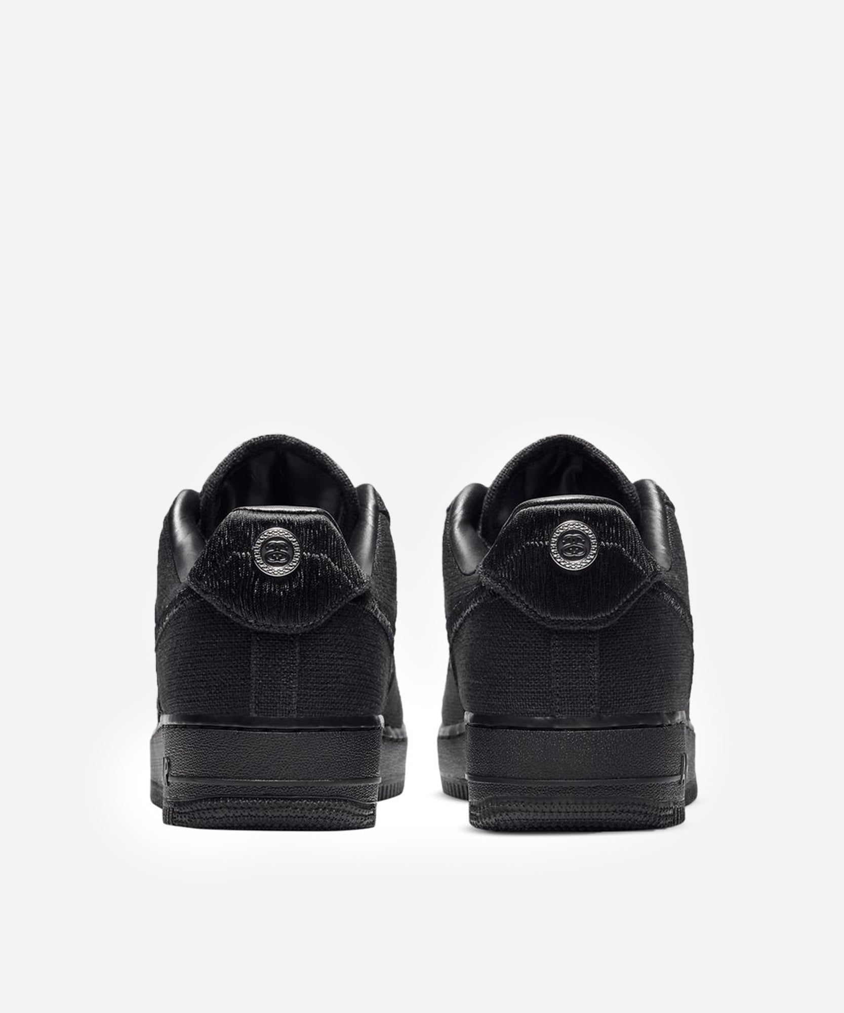 Nike x Stüssy Air Force 1 Low (Black/Black) – Patta