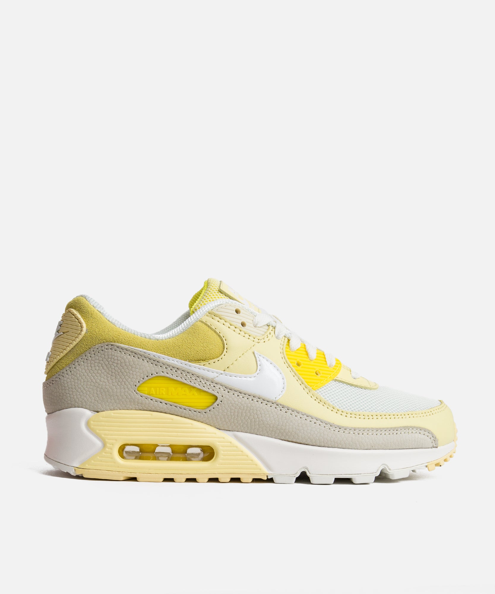 air max yellow and white