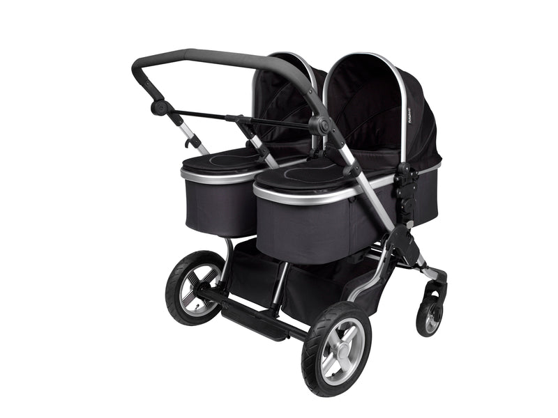 twin bassinet stroller