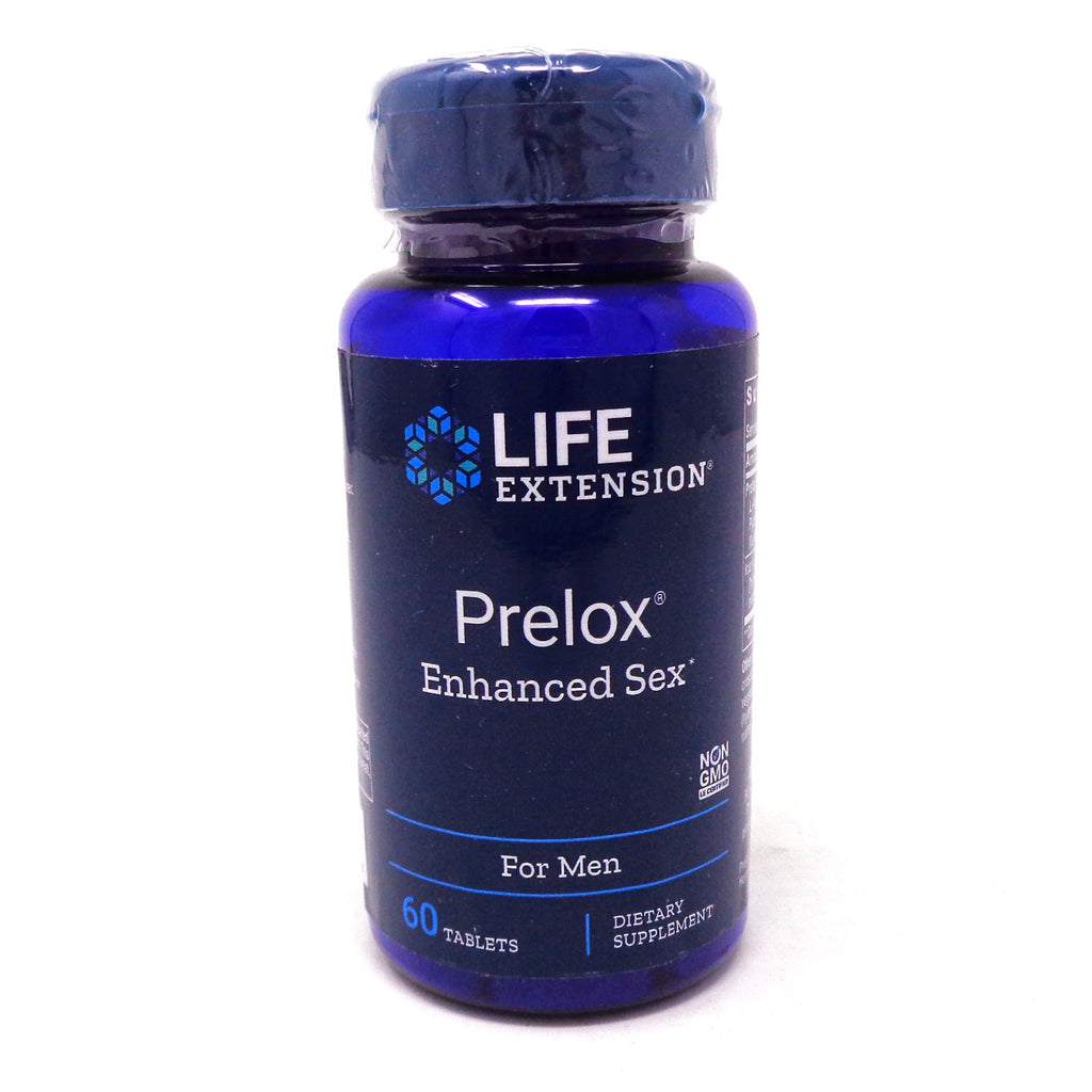 Prelox Natural Sex For Men By Life Extension 60 Tablets Vitamin Discount Center Llc