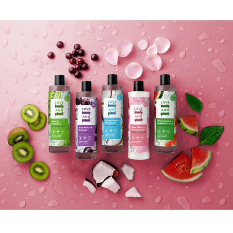 Love Beauty and Planet Plant-Based Body Washes