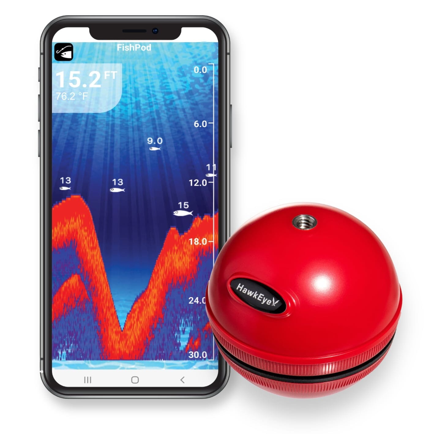 FishPod® Chest Mount Smartphone Holder – HawkEye® Electronics