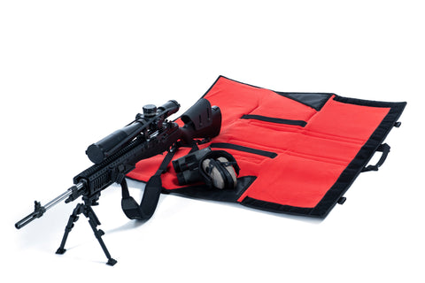 Rifle Burrito Shooting Mat Position