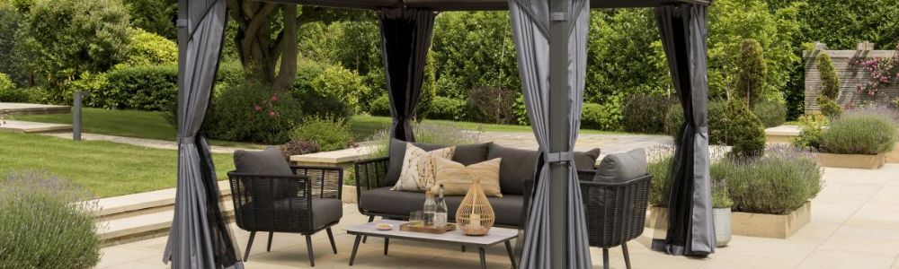 Cleaning your Gazebo regularly throughout the Summer keeps the fabric at it's best and protected from the hot and cold elements of a British summer.