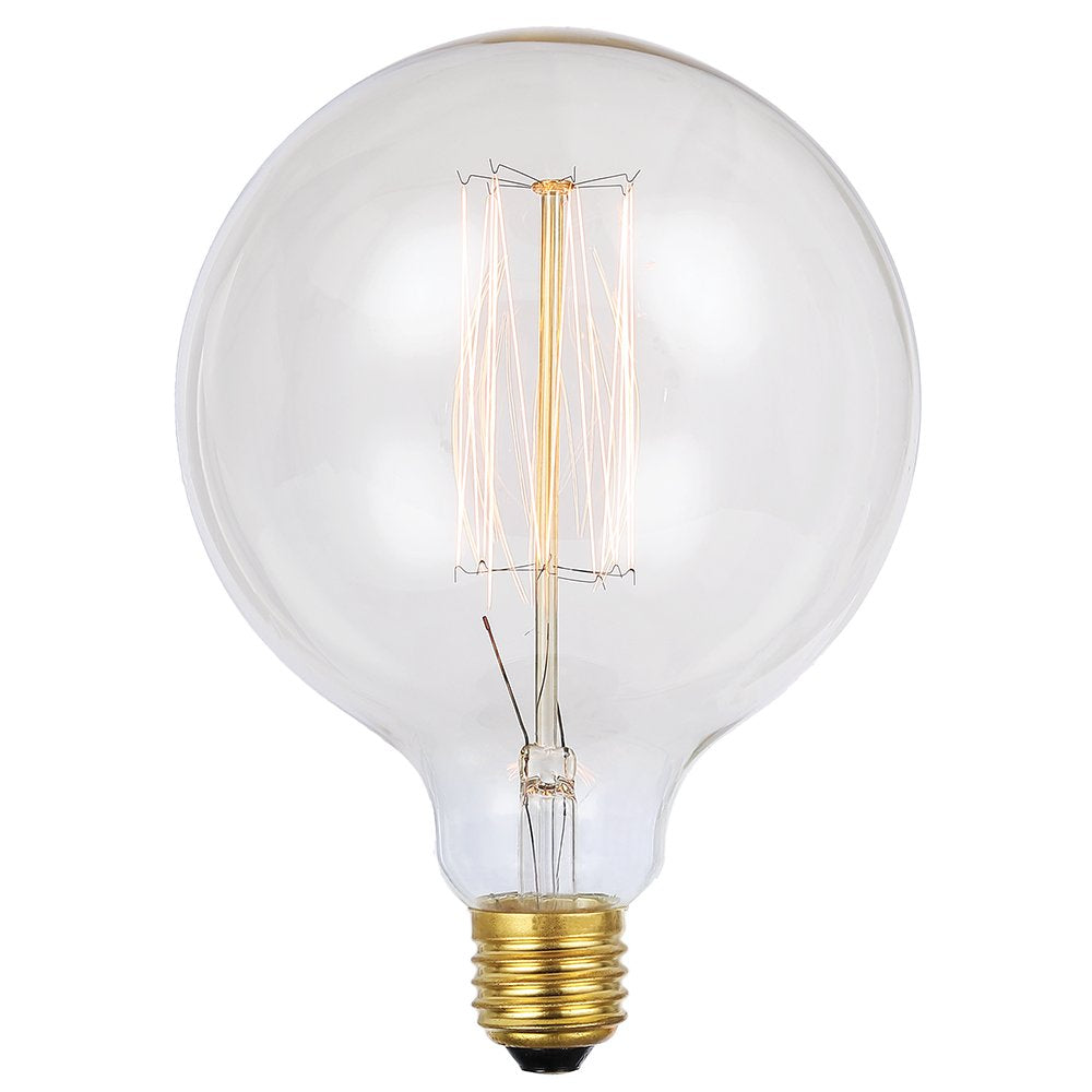 Lotto di 6 lampadine a LED E27 G95 Smoky Filament Vintage Deco