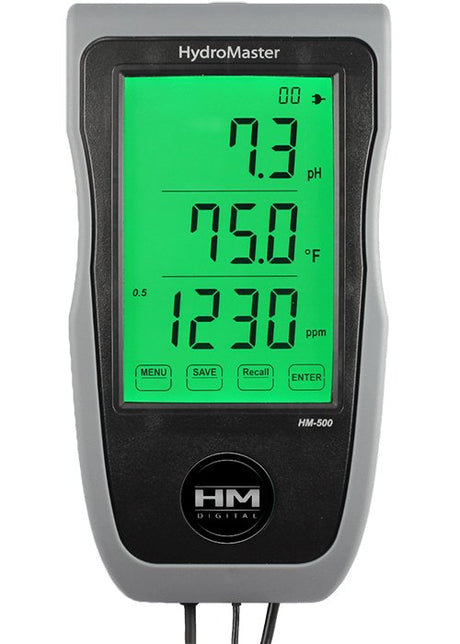 HM Digital COM-100 Pro TDS/EC/Temp Water Quality Test Meter  Measures  Electrical Conductivity (EC), Total Dissolved Solids (TDS), Salinity &  Temperature (°C)