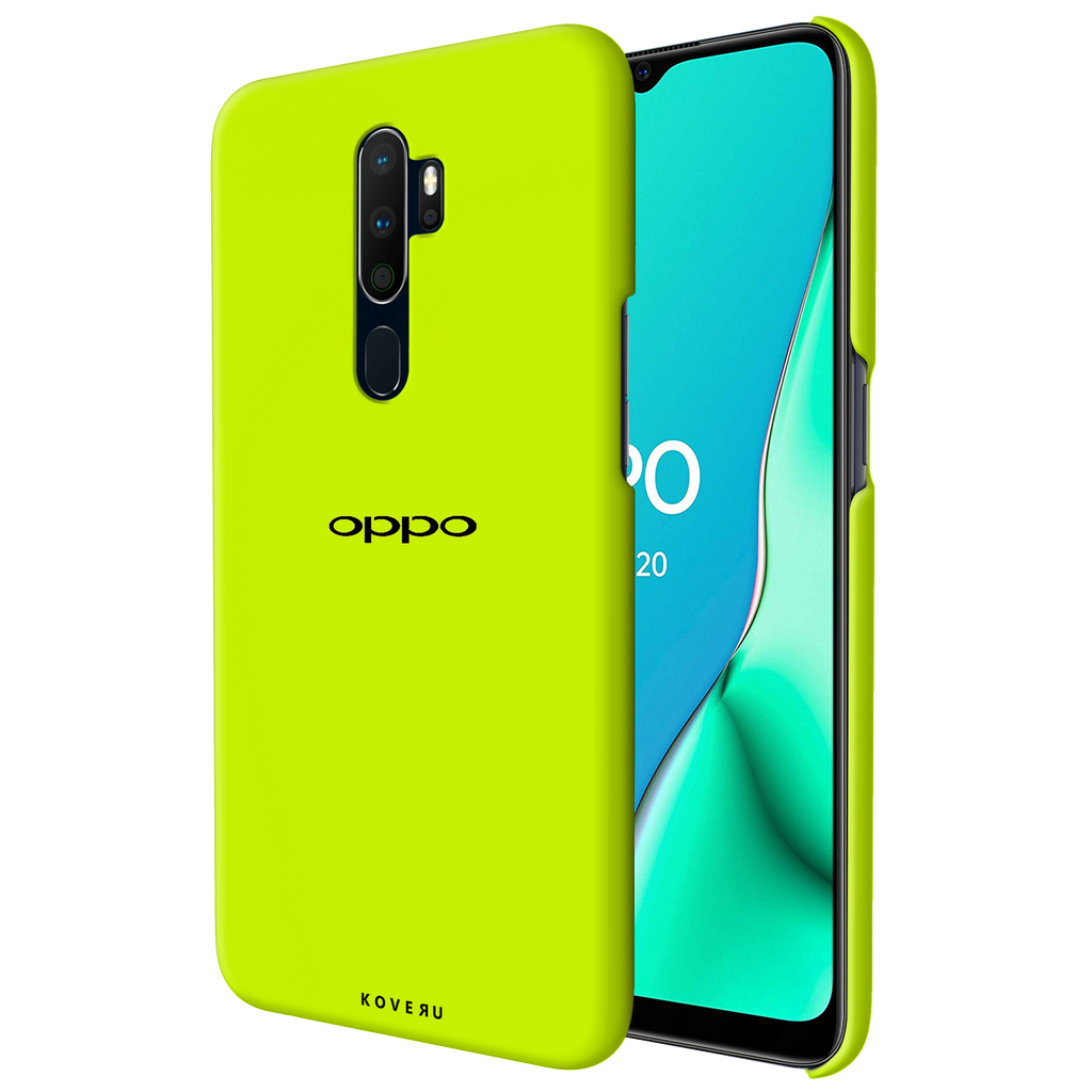 Neon Back Cover Case For Oppo A9 2020 Koveru