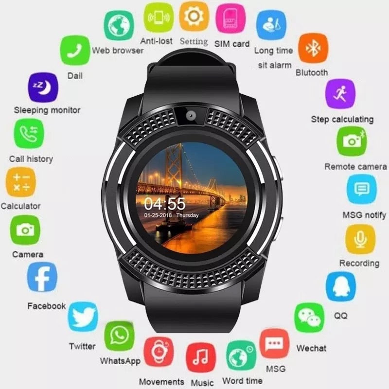 bluetooth touch screen watch