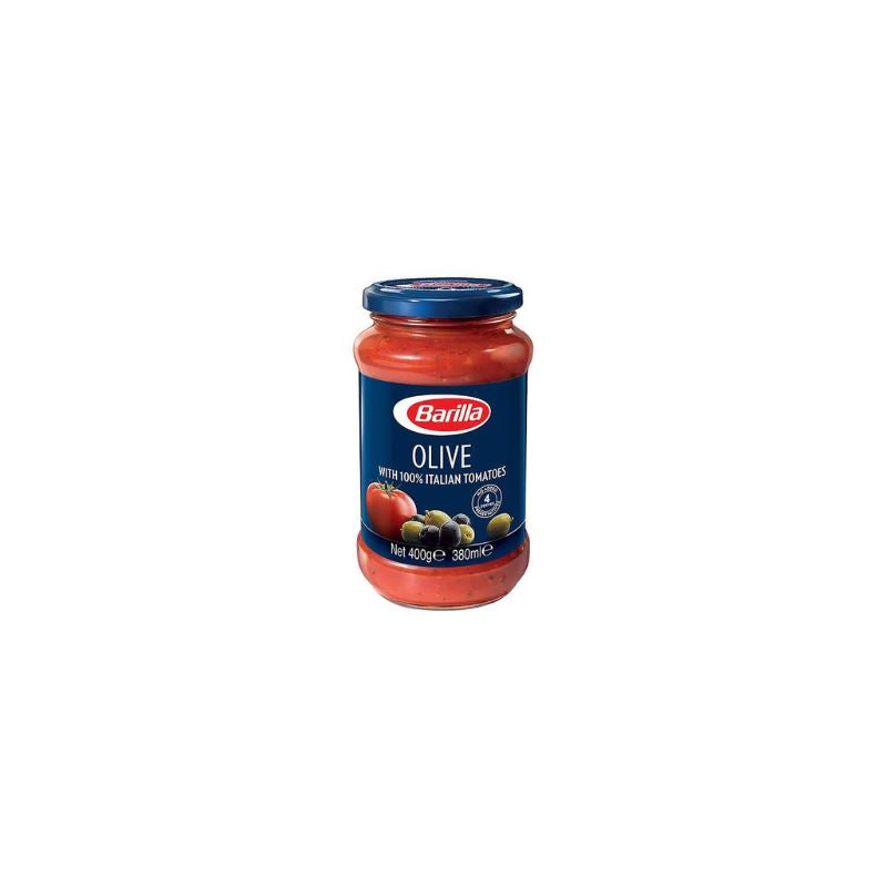 Barilla Olive with 100% Italian Tomatoes Pasta Sauce 400g – Zucchini  Greengrocers LTD