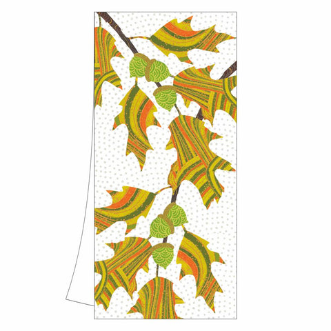 Autumn Glow, white Lunch Napkins – Paperproducts Design