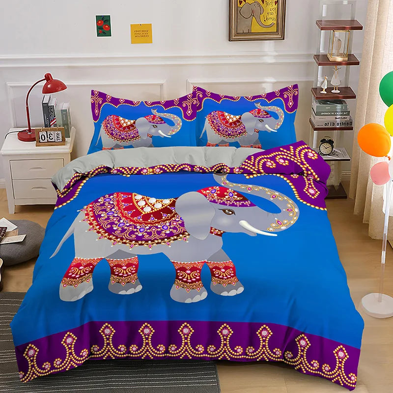 Elephant Bohemian Bedding Set