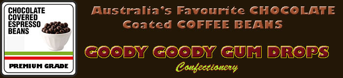 SAVE on Chocolate coated coffee beans at Goody Goody Gum Drops