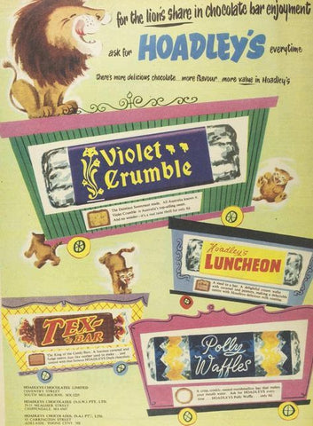 Vintage Hoadleys Ad