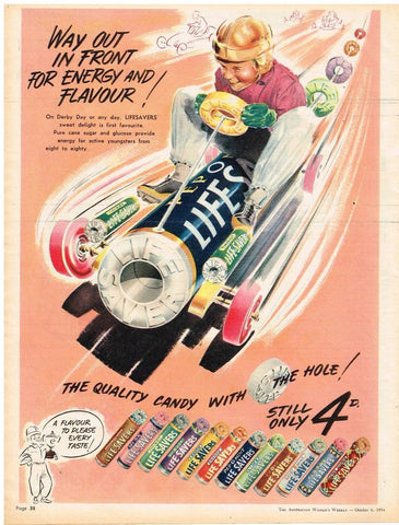 Vintage Lifesaver ad