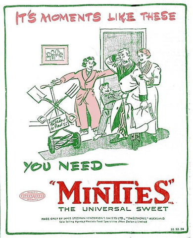 Vintage Minties Ad