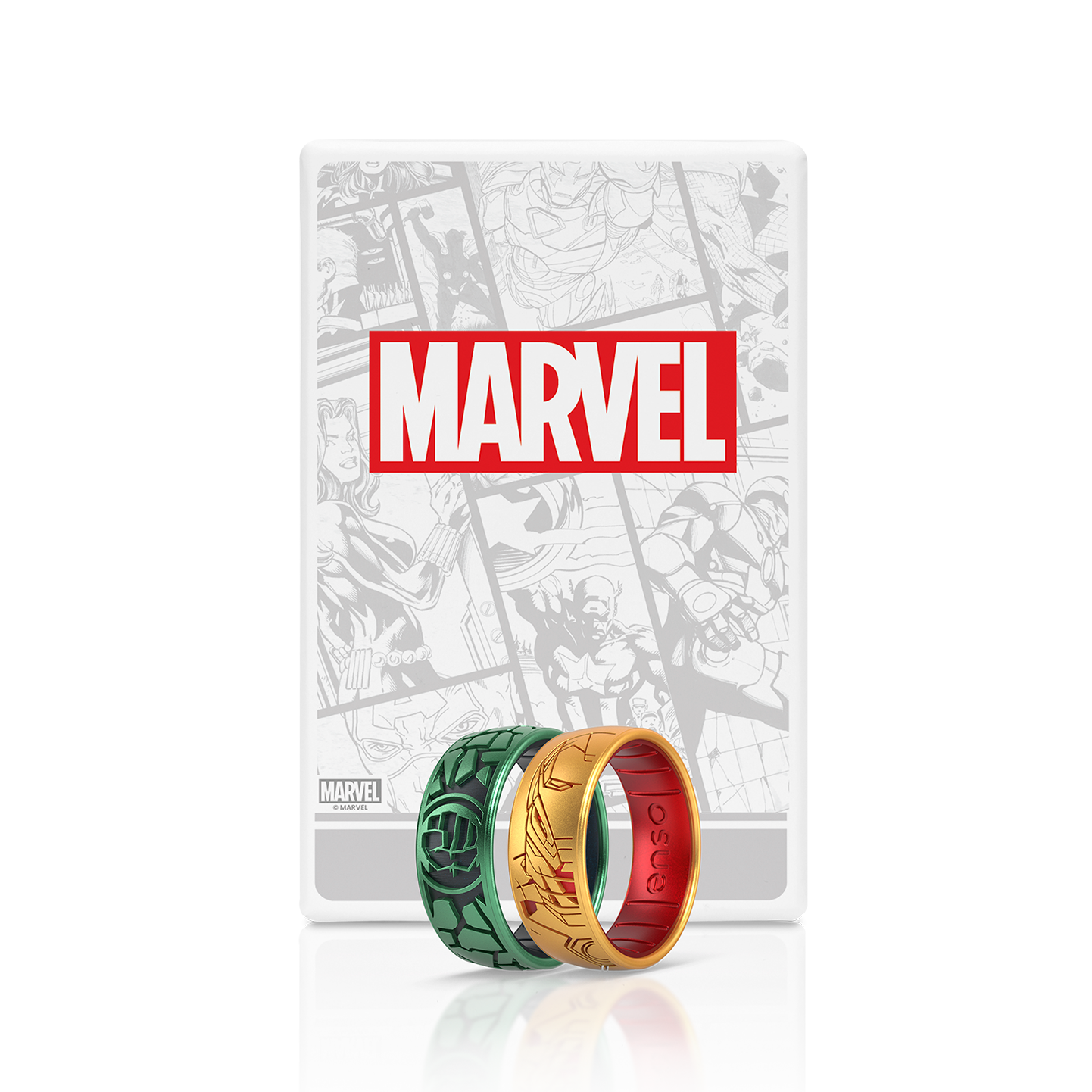 2-Ring Collection Box | Marvel's Avengers Collection Enso Rings