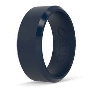 Image of Navy Blue Ring - Dark blue denim color.