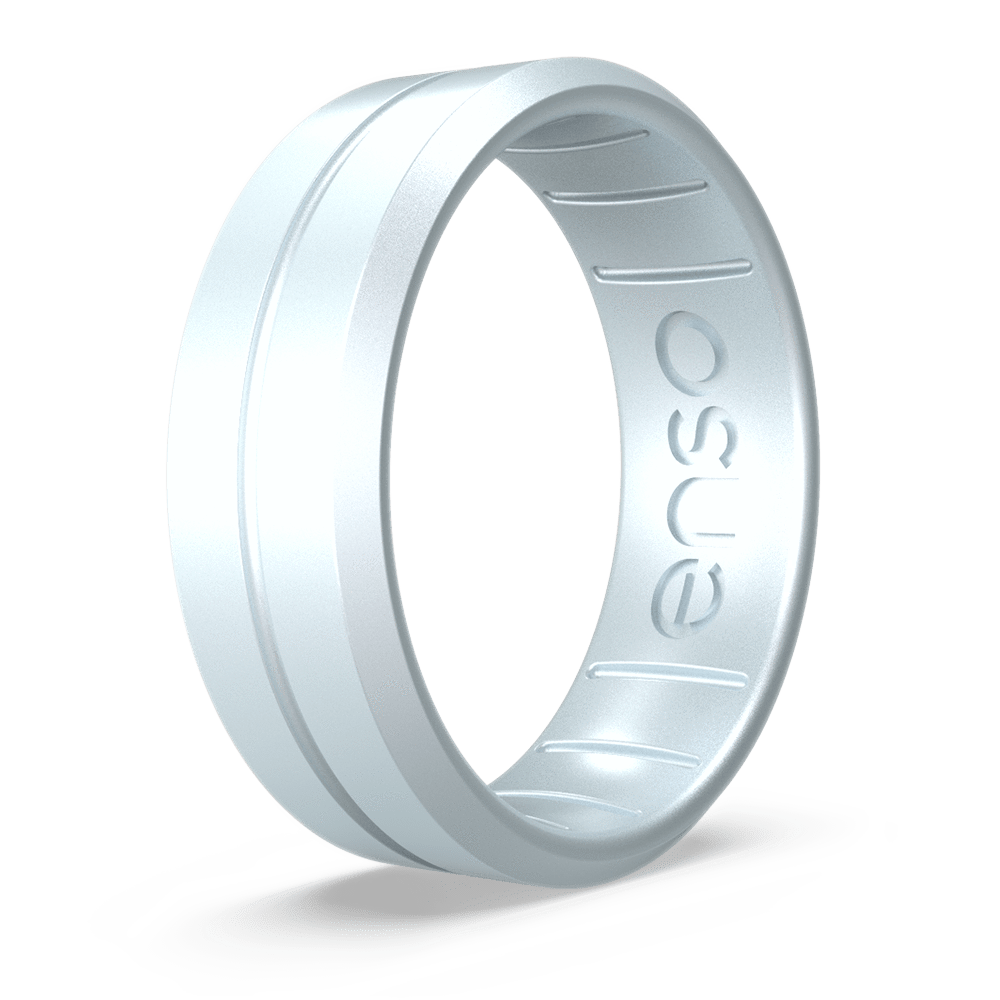 Enso Rings Classic Contour Elements Series Silicone Ring - 14 - Gold