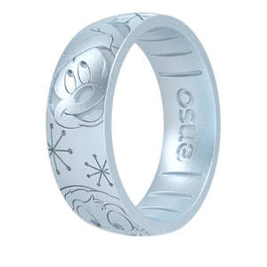 Enso Rings Disney Silicone Rings | Stitch & Angel - Loch Ness | Size 4